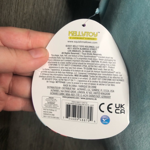 Squishmallow Drake the dracula NWT 12" - Picture 4 of 6